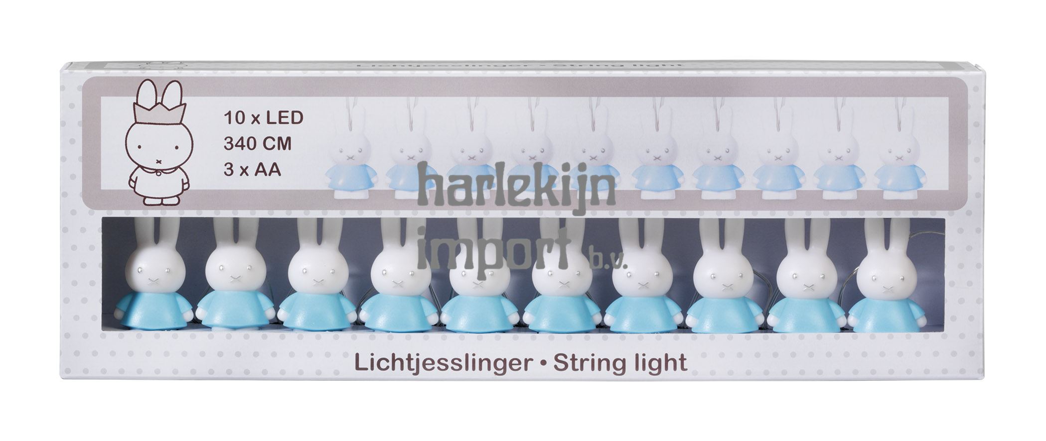 Nijntje lichtjesslinger blauw.