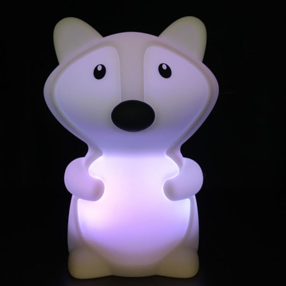 Nachtlamp silicone Vos. 1+