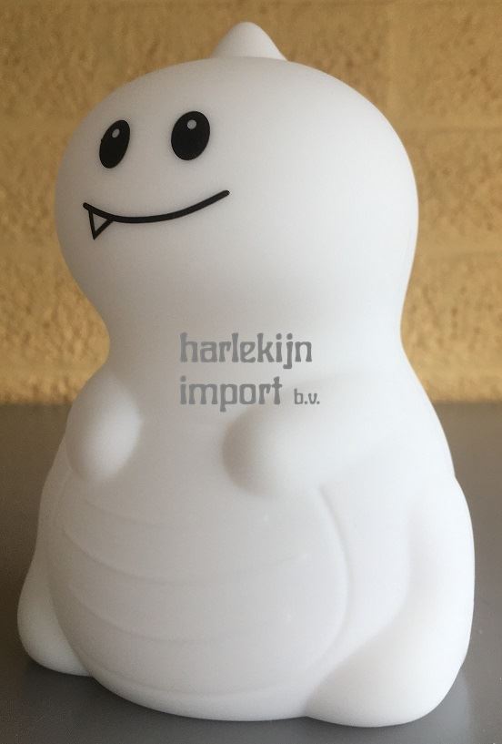 Nachtlamp silicone Dino. 1+