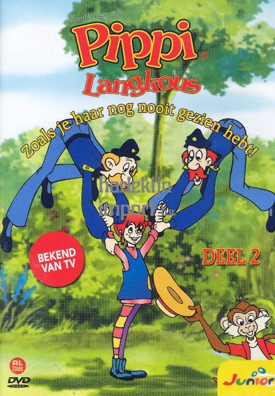 Ngk Dvd pippi laous animatie. deel 2