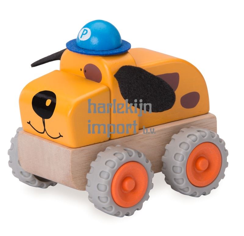 Wonderworld Politiehond auto+1