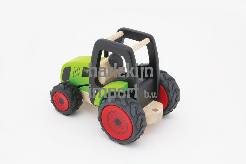 Pin Toy Houten tractor