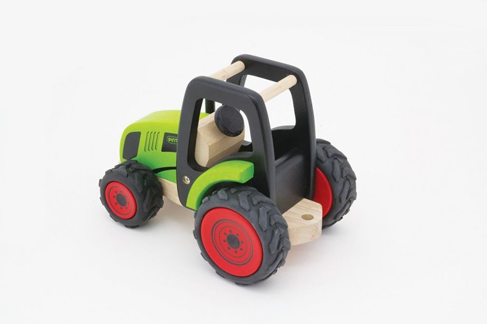 Pin Toy Houten tractor