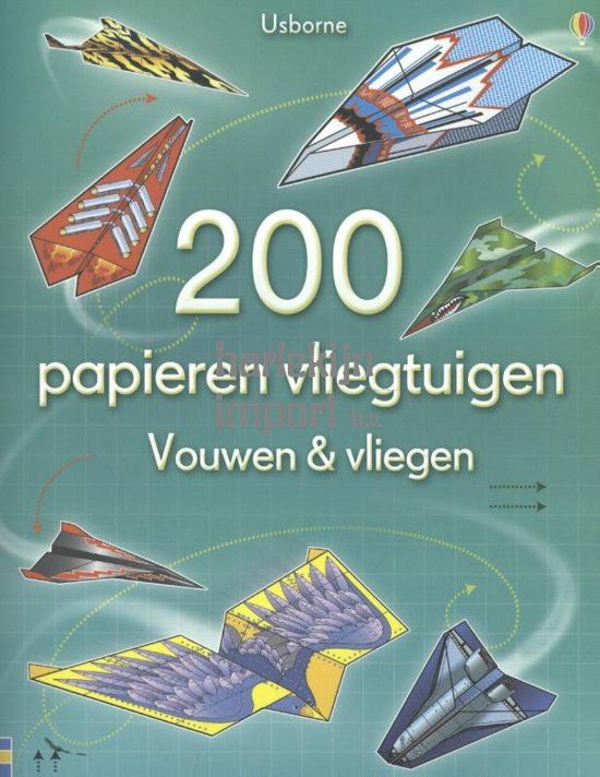 200 papieren vliegtuigen. 6+ afbeelding