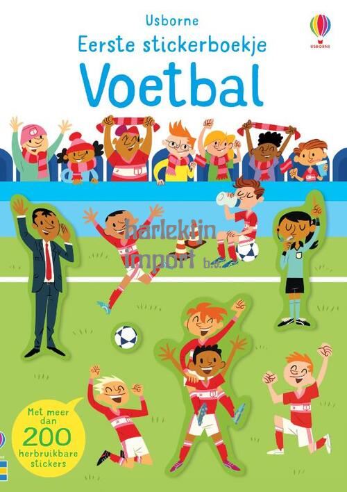 Centraal Boekhuis Eerste stickerboekje voetbal. 3+ afbeelding