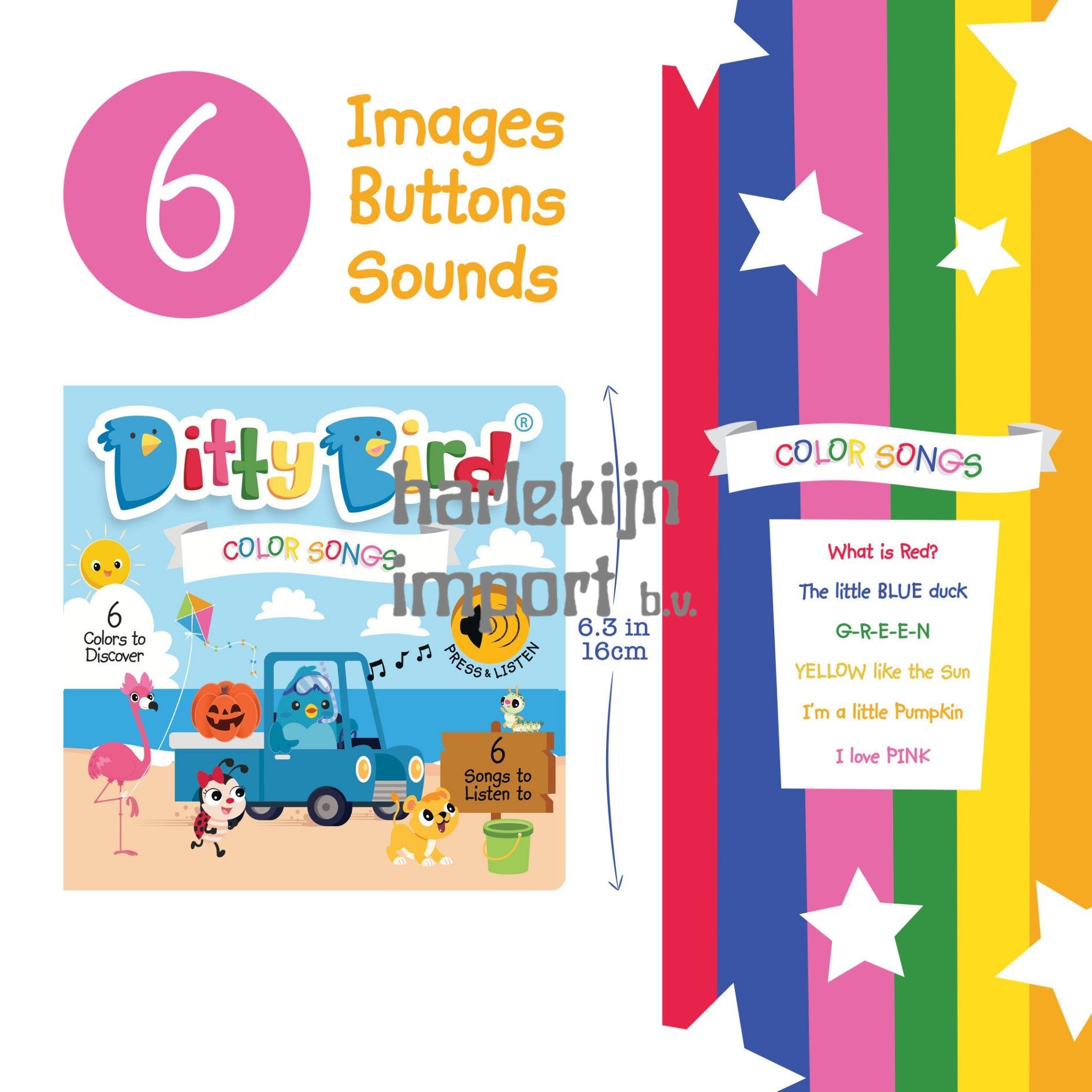 Ty Geluidenboek 10: dit bird - color son