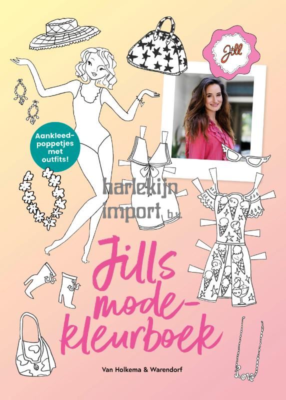 Jills mode-kleurboek 7+