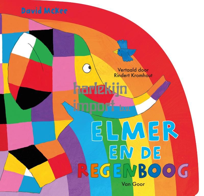 Elmer en de regenboog 1+