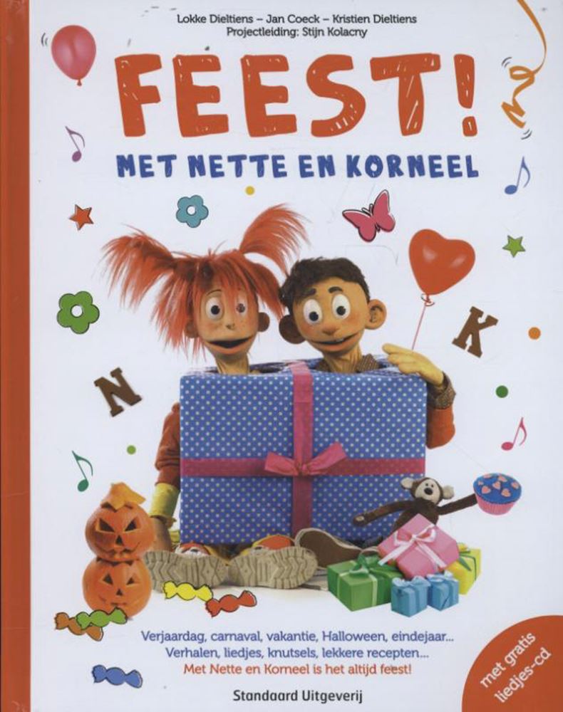 Feest met Nette en Korneel (+ cd). 4+