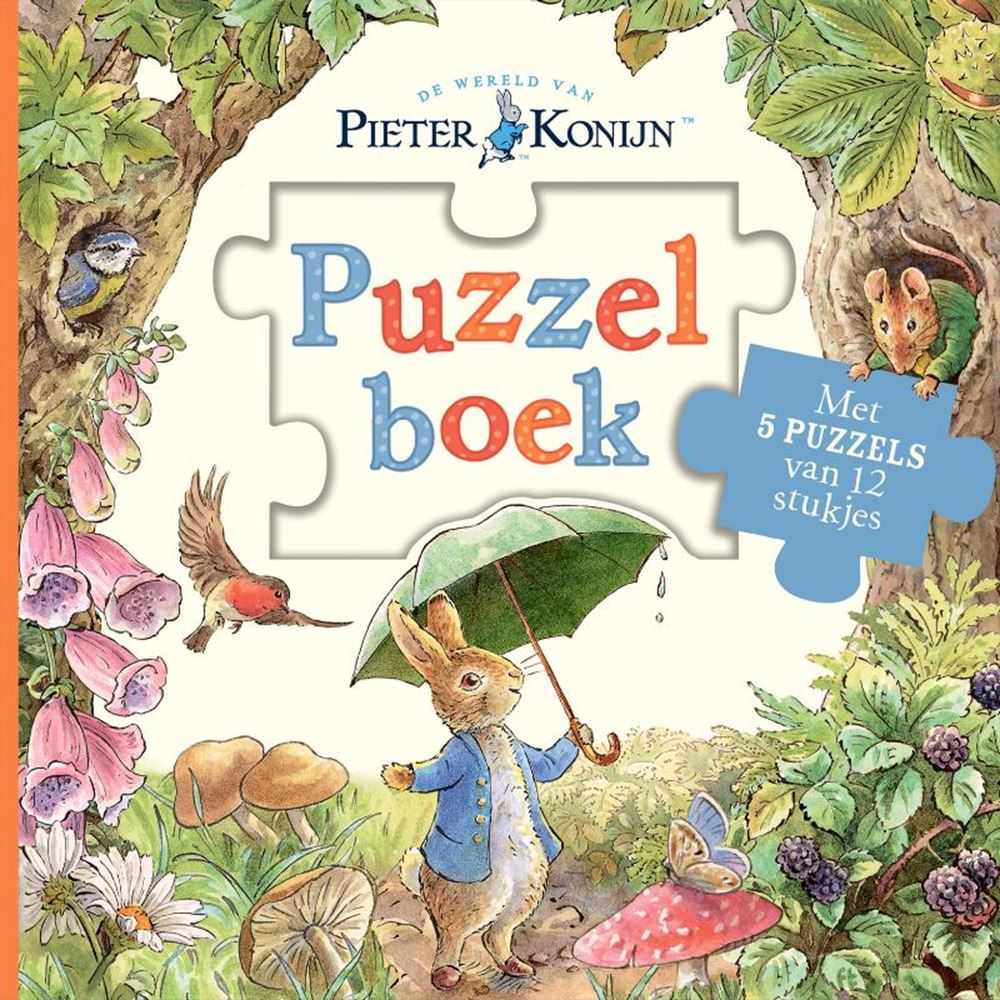Pieter Konijn - Puzzelboek 3+