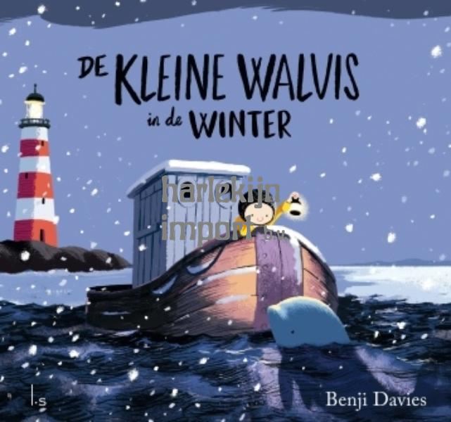 De kleine walvis in de winter. 2+