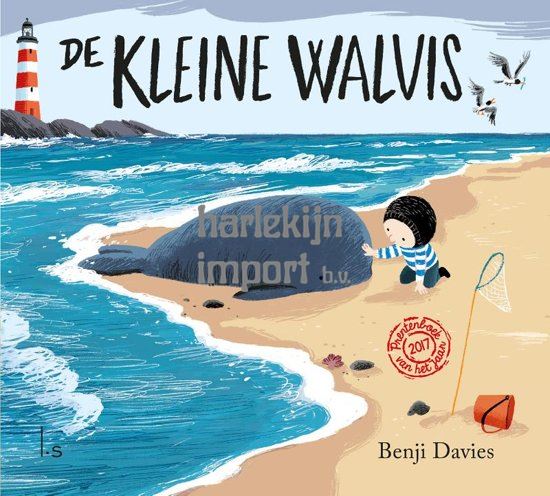 De kleine walvis (karton). 3+