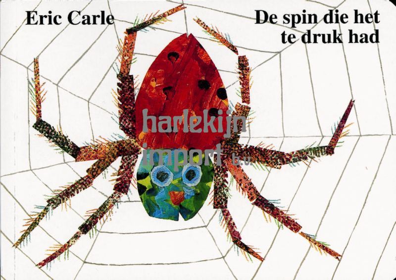 De spin die het te druk had. 3+