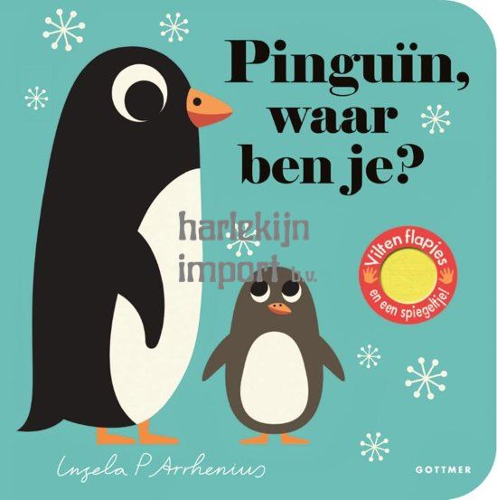Pinguïn, waar ben je (karton). 2+