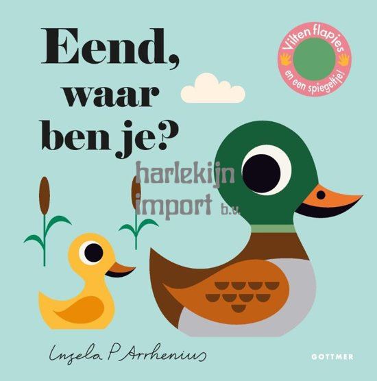Eend, waar ben je (karton). 2+