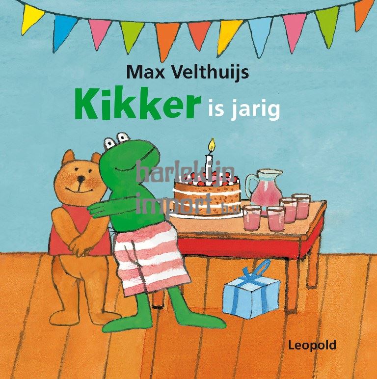 Kikker is jarig (karton). 4+