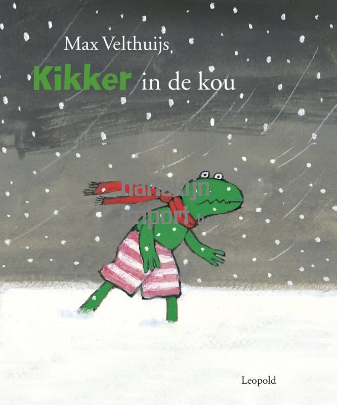 Kikker in de kou (groot). 4+