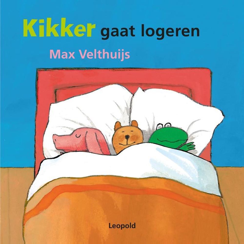 Centraal Boekhuis Kikker gaat logeren (kartonboek). 2+