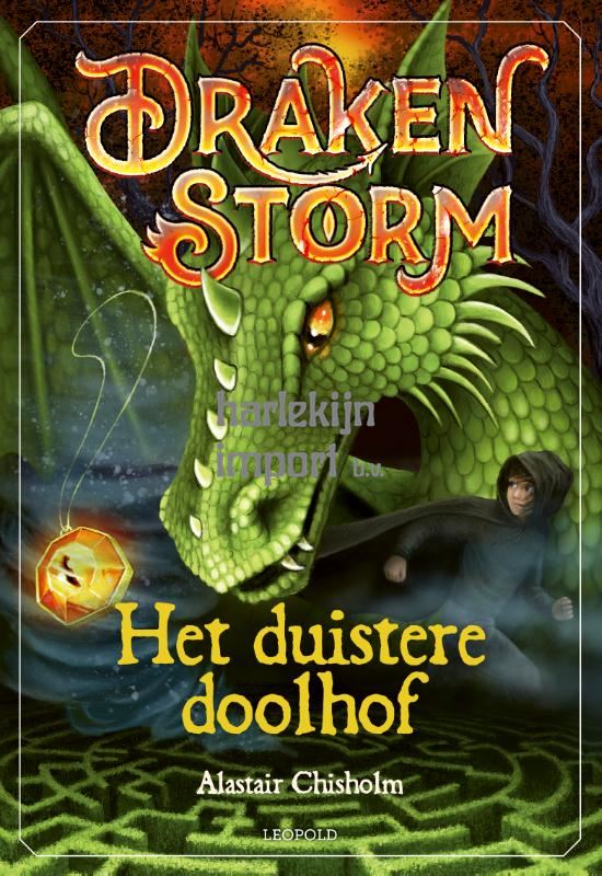 Drakenstorm, het duistere doolhof. 8+
