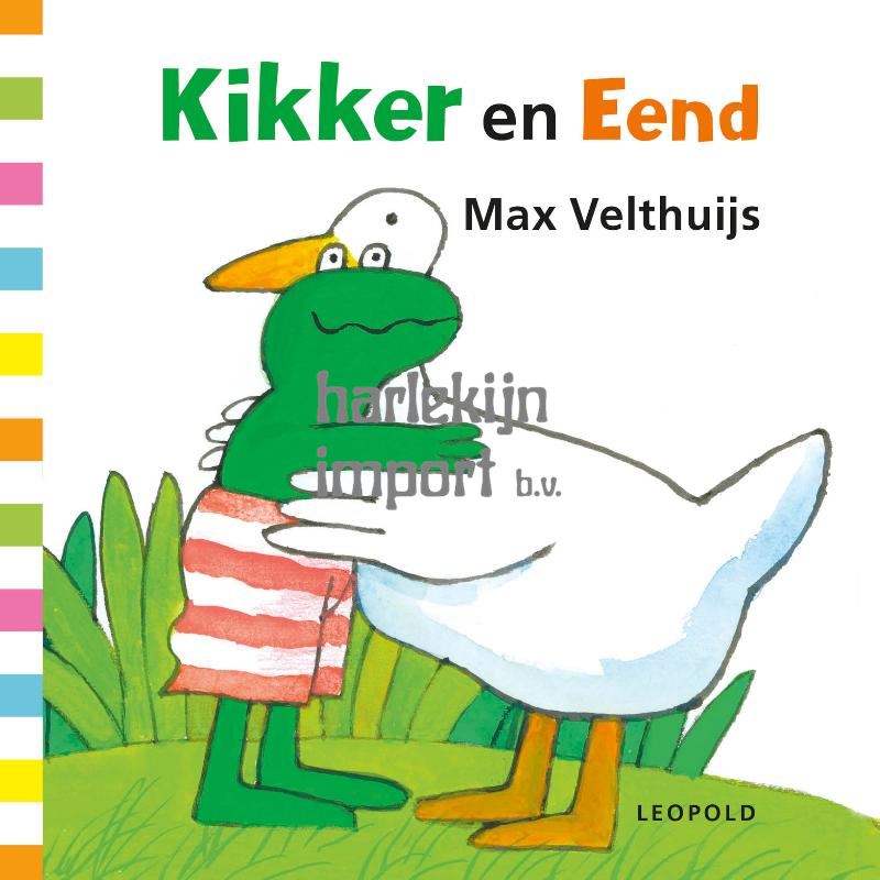 Kikker en Eend. Kartonboek. 0+