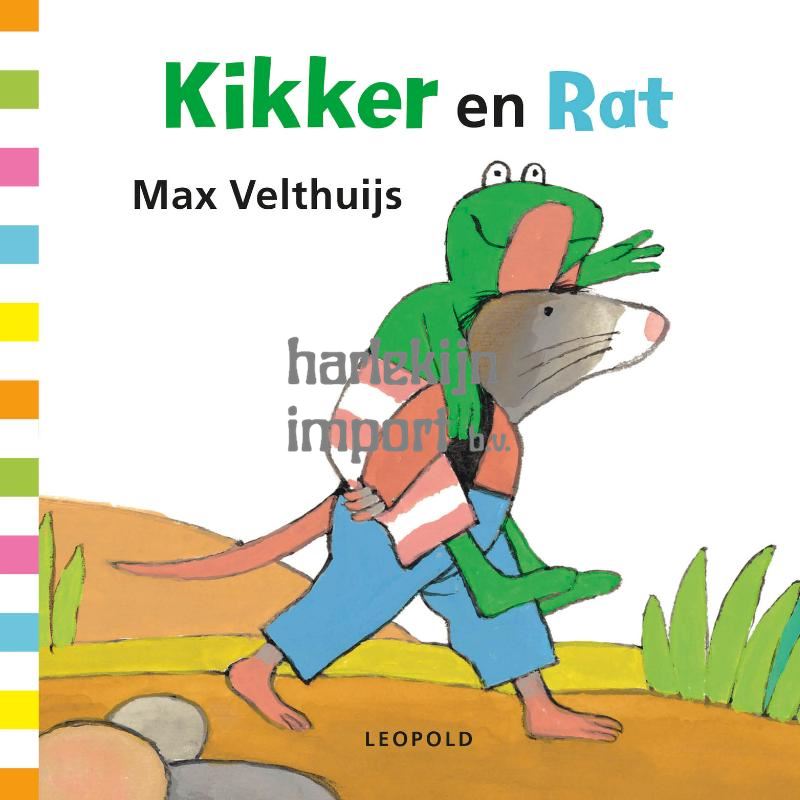 Kikker en Rat. Kartonboek. 0+
