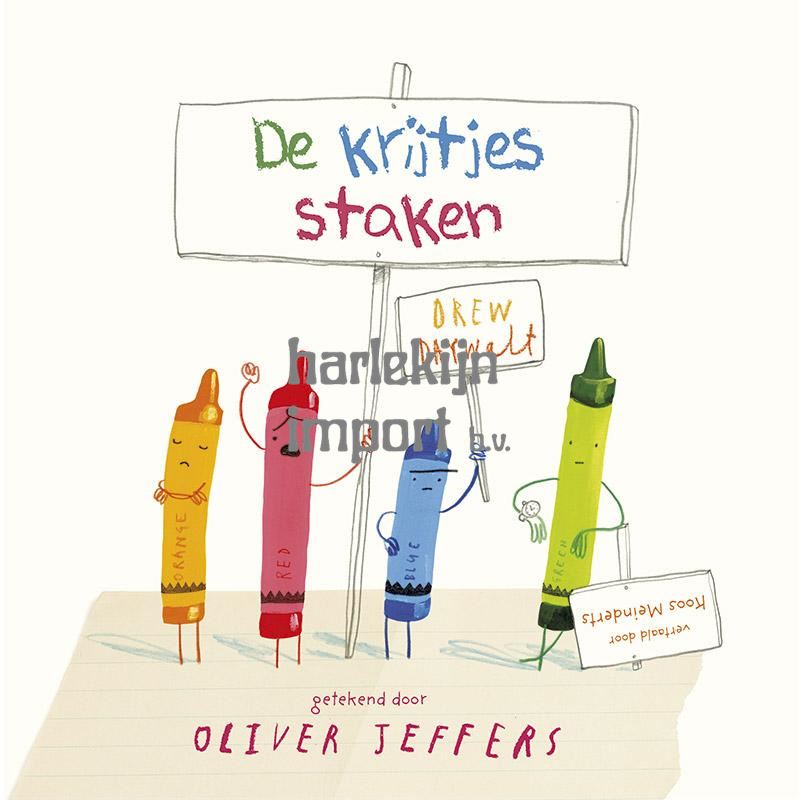 De krijtjes staken. 4+