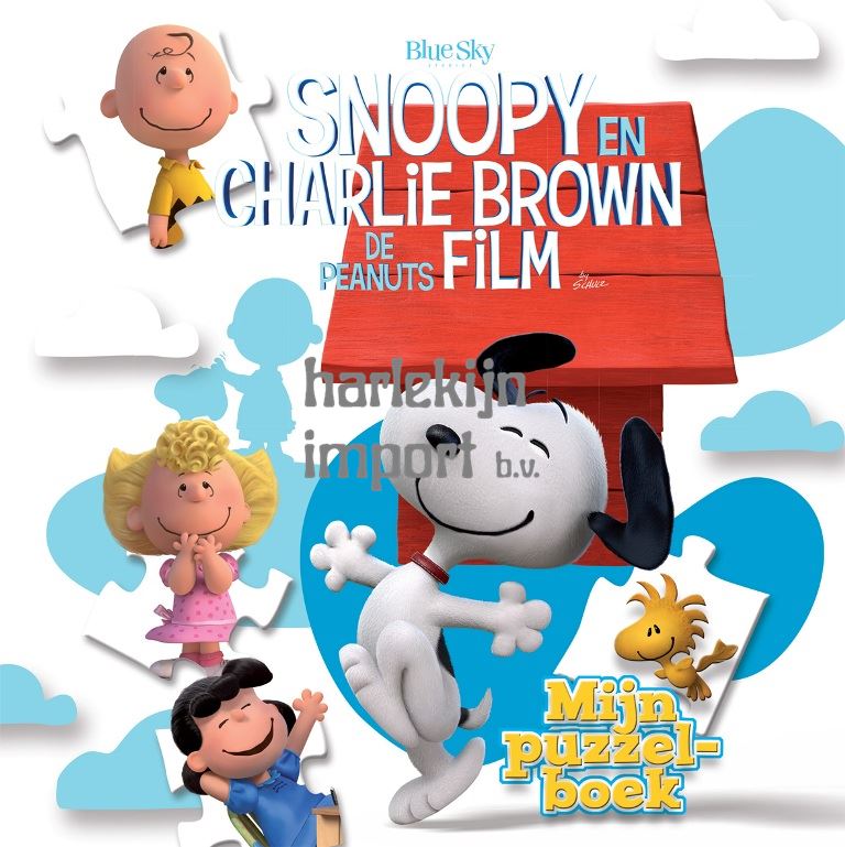 Snoopy: Mijn puzzelboek (pb). 4+