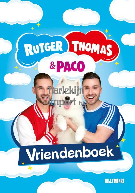 Rutger, Thomas & Paco: Vriendenboek.