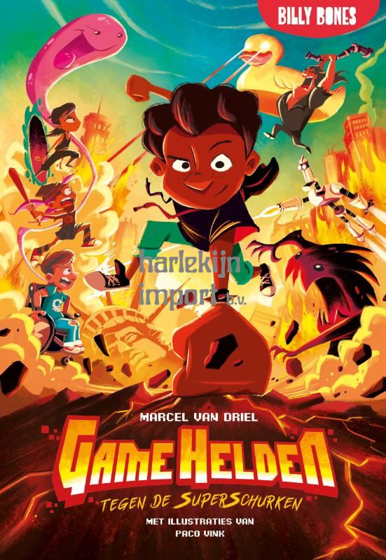 Game Helden tegen de superschurken. 7+
