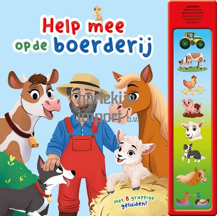 Help mee op de boerderij - 8 geluiden 0+