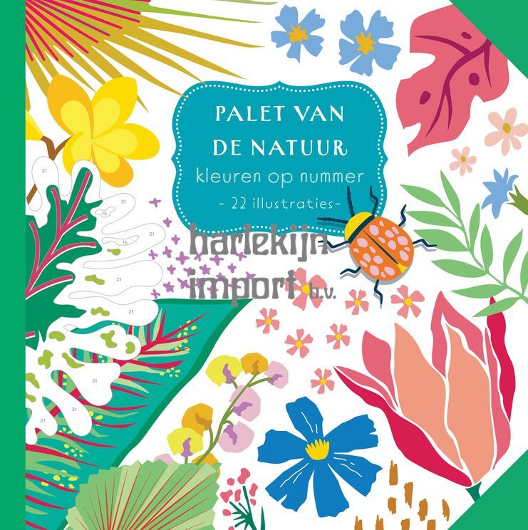 Palet van de natuur - Kleuren op nummer
