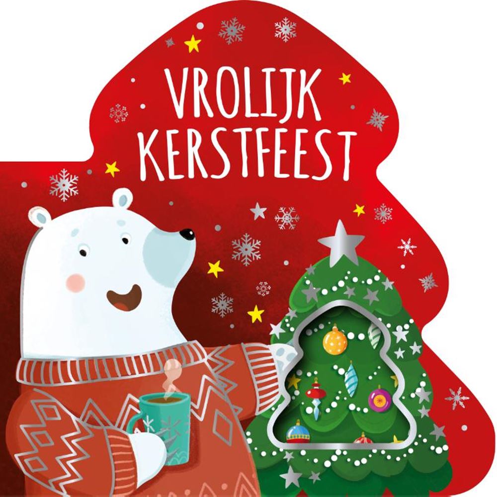 Vrolijk kerstfeest - Vormboek 0+