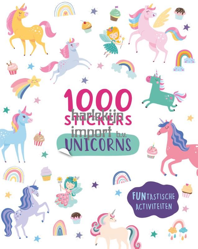 Unicorns & friends - 1000 stickers 4+