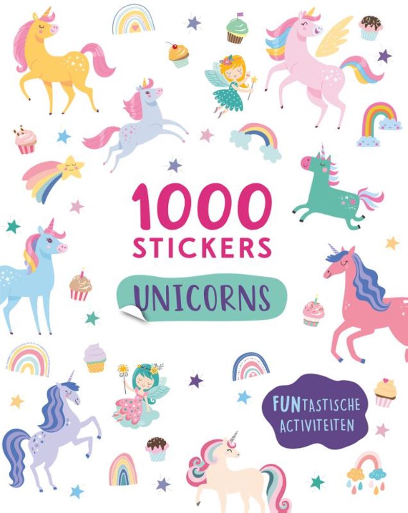 Unicorns & friends - 1000 stickers 4+