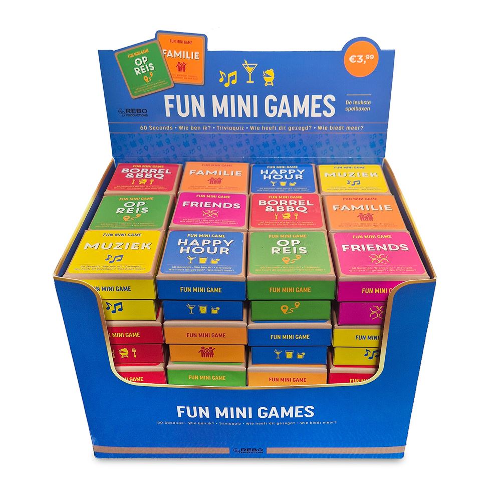 Dsp. Fun mini games algemeen 6 x 8 stuks