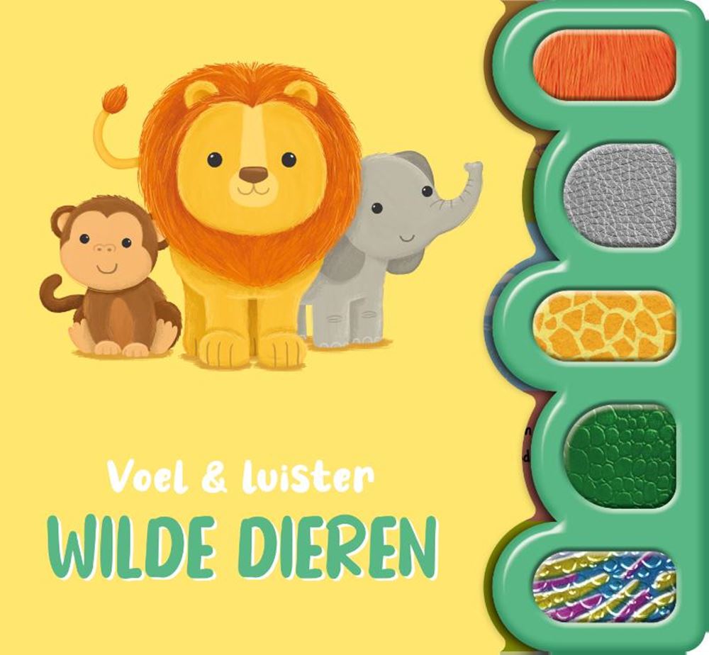 Wilde dieren - Voel & luister 0+