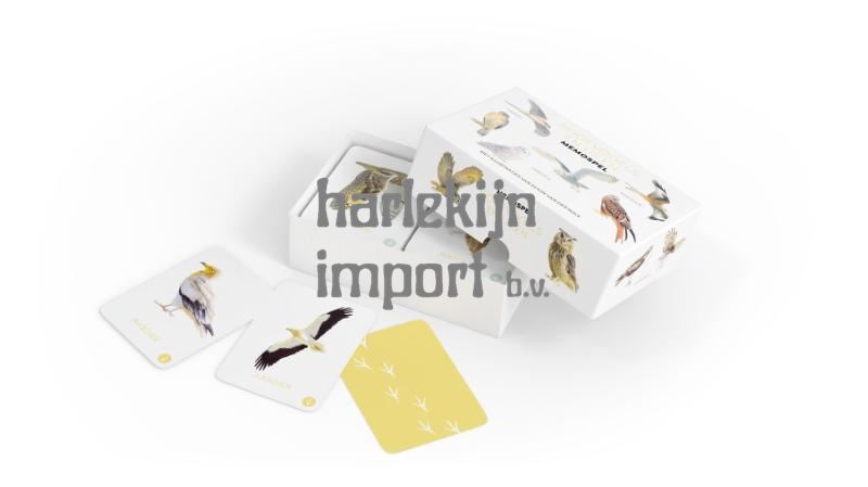 Roofvogels en Uilen memospel 6+