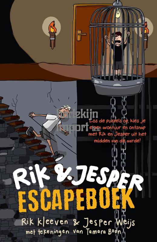 Rik en Jesper escapeboek. 7+