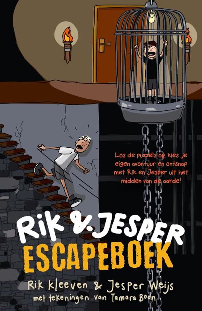 Rik en Jesper escapeboek. 7+