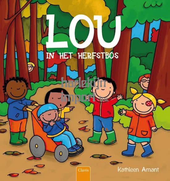 Lou in het herfstbos. 4+