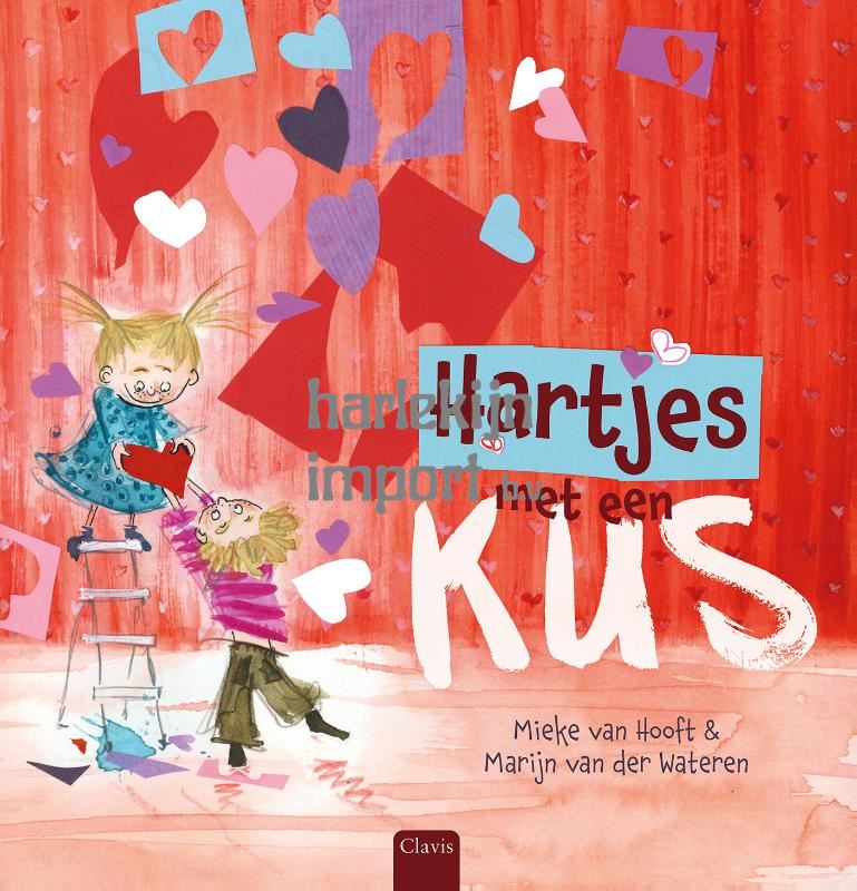 Hartjes met een kus. 5+