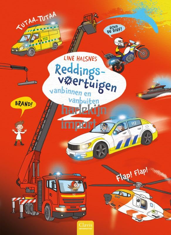 Reddingsvoertuigen vanbinnen en vanbuite