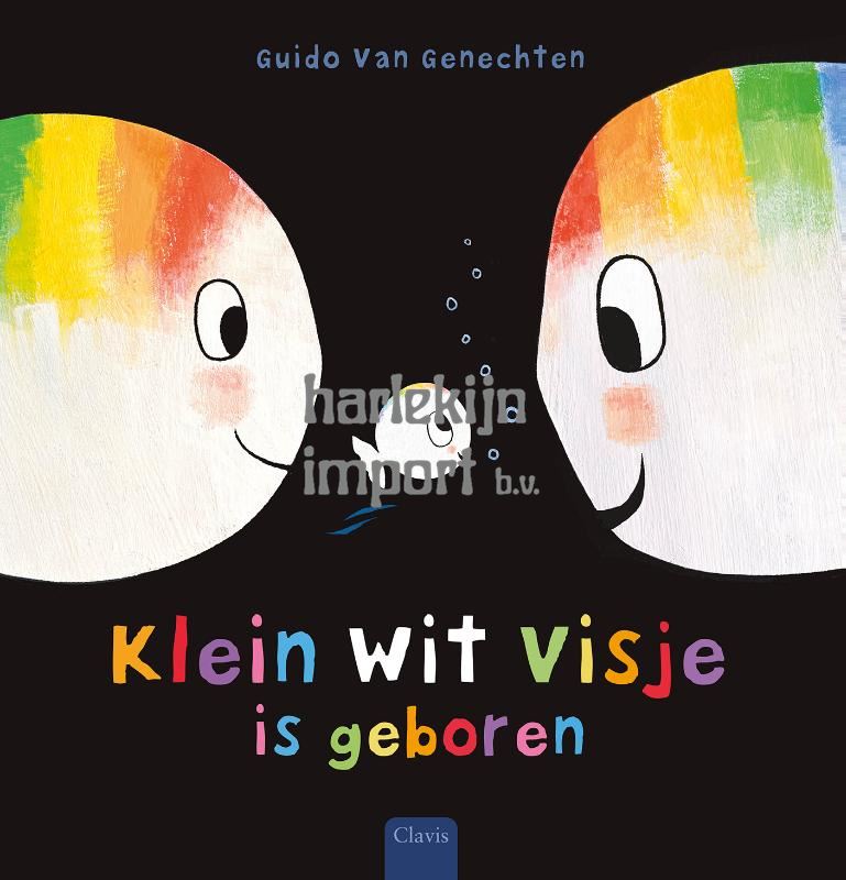 Klein wit visje is geboren 3+