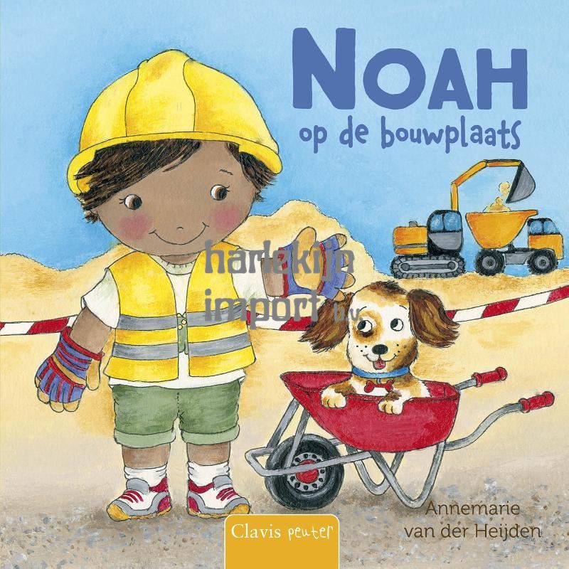 Kartonboek: Noah op de bouwplaats 2+