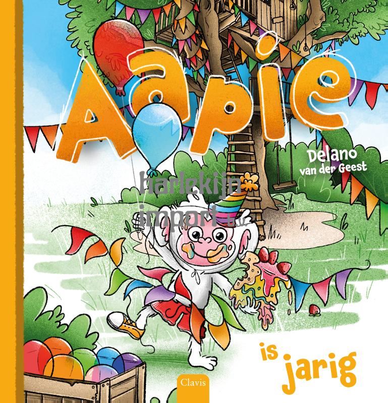 Aapie is jarig 3+