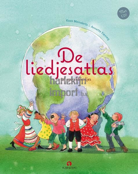 De liedjesatlas: 24 wereldliedjes (+cd)