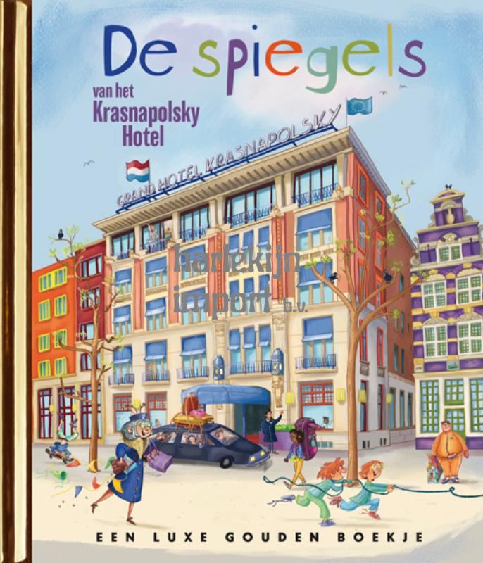 De spiegels van het Krasnapolsky Hotel