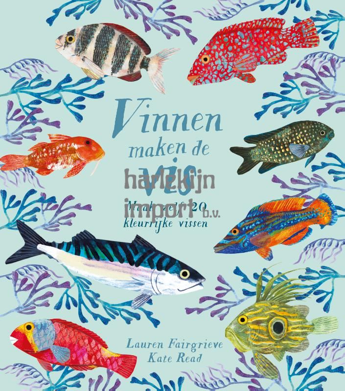 Kartonboek: Vinnen maken de vis. 5+