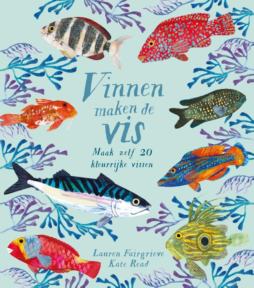 Kartonboek: Vinnen maken de vis. 5+