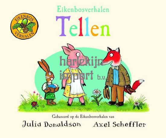 Eikenbosverhalen: Tellen (kartonboek). 2
